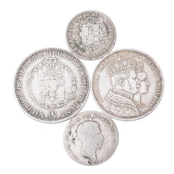 4-part compilation Hesse and Prussia in the 19th century - -