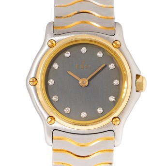 EBEL Classic Wave Diamond Ref. 1057901 Damenuhr mit Papieren 1994.