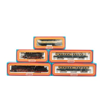 MÄRKLIN 5-piece set of locomotives, H0 scale,