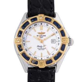 BREITLING Lady J Ref D52065 Damenuhr. 90er Jahre.