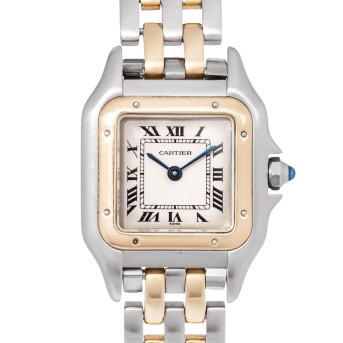 CARTIER Panthere &quot;2 Row&quot; Ref 166921 ladies' watch from the 80s.