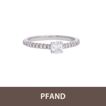 PFANDAUKTION - TIFFANY & CO ring, platinum,