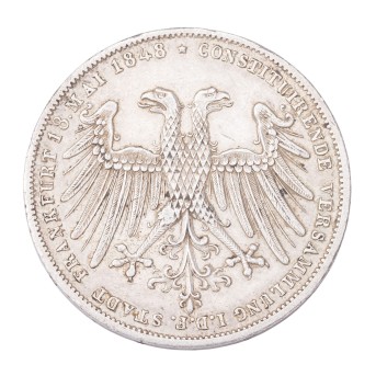 Free City of Frankfurt - Double guilder 1848,