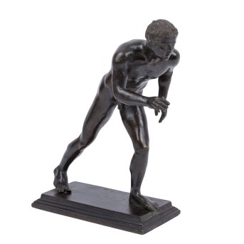 BRONZE DES LÄUFERS VON HERCULANEUM