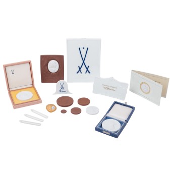 MEISSEN 16-piece set, 20th century: