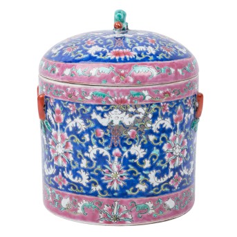 Deckelgefäß. CHINA, 20. Jh.,