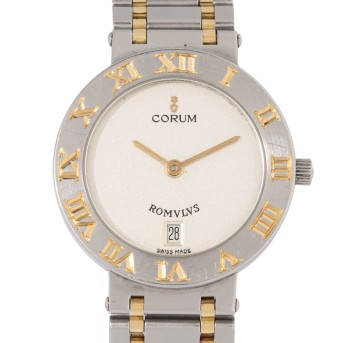 CORUM Romulus Ref. 49.203.21 Damenuhr mit Erstkaufrechnung, 1995.