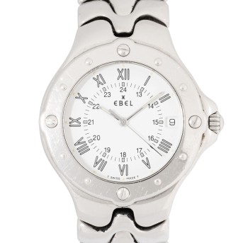 EBEL Sport Wave Ref. E9187632 Damenuhr ca 90er Jahre.