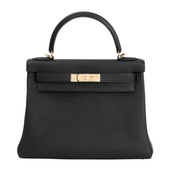 HERMÈS handle bag 'KELLY BAG 28RETOURNÉE', coll.: 2025.