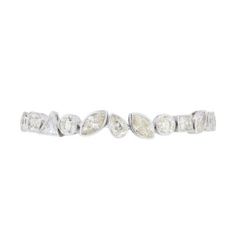 Tennis bracelet with 25 diamonds 