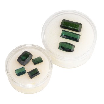 7 loose tourmalines totaling 16.13 ct,