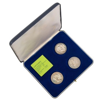 Silbermünzen aus dem Dt. Kaiserreich. 3 Stück.