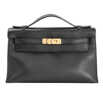 HERMÈS 'KELLY POCHETTE' handle bag, coll.: 2018. 