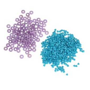 Konvolut Türkise und Amethyste zus. ca. 230 ct,