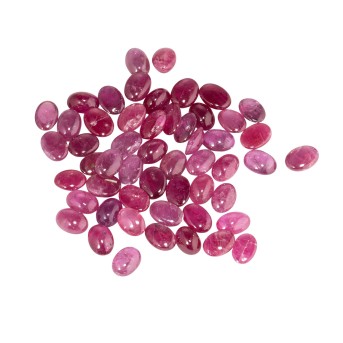 Konvolut Rubine zus. 60,8 ct,