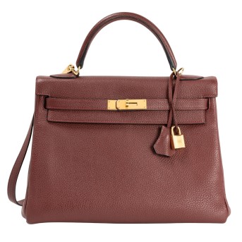 HERMÈS handle bag 'KELLY BAG 32 HSS RETOURNE', coll.: 2016.