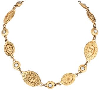 CHANEL VINTAGE necklace, coll.: 1971 - 1980.