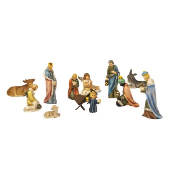 GOEBEL 12 Krippenfiguren, 20. Jh.