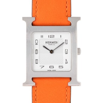 HERMÈS wristwatch 'HEURE H MITTLERES MODELL 30 MM', current retail price: €3,000.