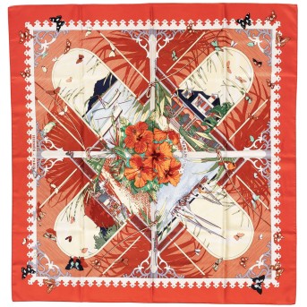 HERMÈS Seidencarré "VARANGUES",