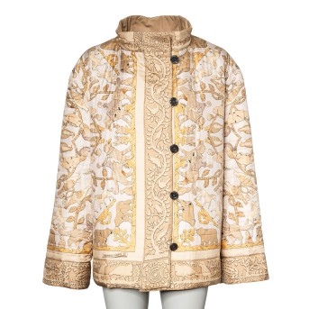 HERMÈS VINTAGE Jacke, Gr. L.