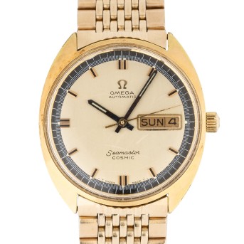 OMEGA Seamaster Cosmic Ref 166.036 Herrenuhr aus den 60er Jahren.