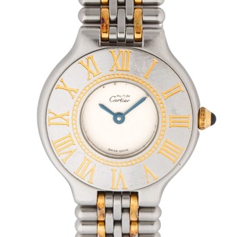 CARTIER Must de Cartier 21 Ref 9010 ladies' watch from the 90s.