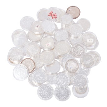 France/ SILVER - lot of 49 commemorative coins