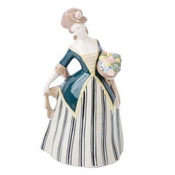 LADY WITH FLOWER BASKET