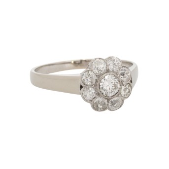 Ring mit Diamanten,