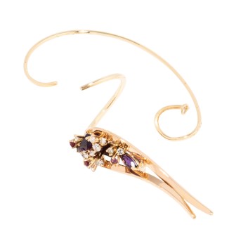 Ring variabel auch als Ohrschmuck tragbar,