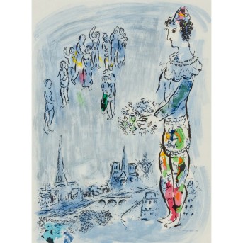 CHAGALL, Marc, NACH (M.C.: 1887-1985), &quot;The Magician of Paris&quot;,