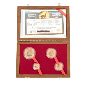 Südafrika /4-tlg. GOLDSet - Premium Krügerrand 2000