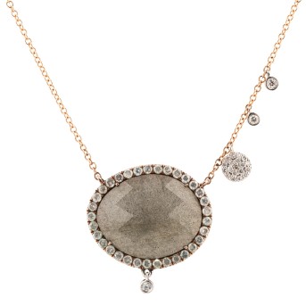 MEIRA T Collier mit Labradorit und Brillanten