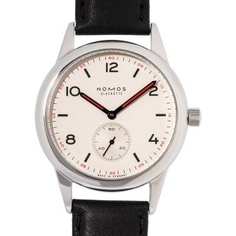 NOMOS Club automatic men's watch from 2016.