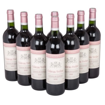2000 CHÂTEAU YVELINE Lalande-de-Pomerol 8 bottles,