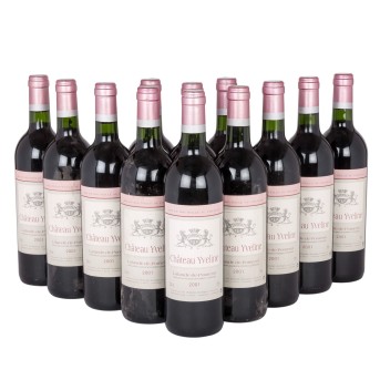 2001 CHÂTEAU YVELINE Lalande-de-Pomerol 12 bottles,