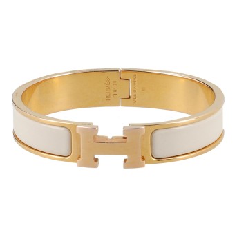 HERMÈS HERMÈS Armreif 'CLIC H', akt. NP.: 660,-€, Gr. PM.