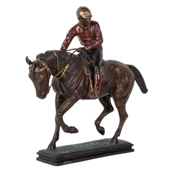 PICTURES of the 20th century &quot;Jockey on horseback,