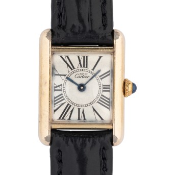 CARTIER Tank Vermeil Ref. 5057001 Damenuhr.