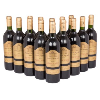 2000 CHÂTEAU TROCARD Bordeaux Supérieur 14 bottles,