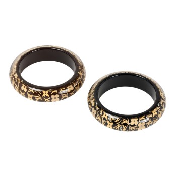 LOUIS VUITTON Armreif-Set "INCLUSION".