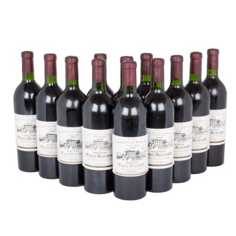 2004 CHÂTEAU PONT-ROUSSET Premières Côtes de Blaye 12 bottles