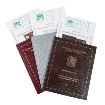 Vatikanstadt - 3x Kursmünzsätze à 3,88€ + 5€