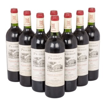 1999 CHÂTEAU PERRON Lalande-de-Pomerol 8 bottles