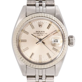 ROLEX Lady Datejust Ref 6917 Damenuhr von 1981. Box und Papiere.