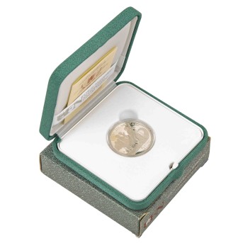 Vatican City /SILVER - 5€ commemorative coin 96th World Day of Migrants and Refugees 2010 PP