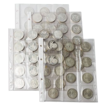 BRD / SILVER, approx. 600 gram fine,