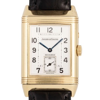 JAEGER LE COULTRE Reverso Duoface 'Night & Day' Ref 270.1.54 Herrenuhr aus den 2000er Jahren. 