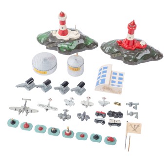 WIKING collection of lighthouses and navigation signs, 1933-45,
